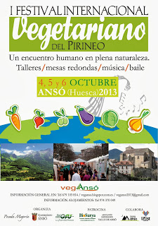 Festival vegetariano del Pirineo (del 4 al 6de octubre)
