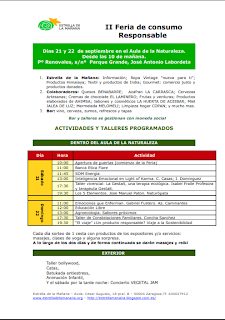 Feria de consumo responsable (días 21 y 22)