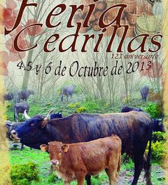 Feria en Cedrillas (del 4 al 6 de octubre)