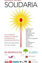 III Campaña solidaria de tapas a beneficio de Atades (hasta el 2 de octubre)