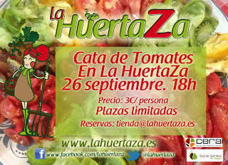 Cata de tomates en La Huertaza (jueves, 26)