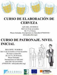 Curso de elaboración de cerveza (del 4 al 22 de noviembre)