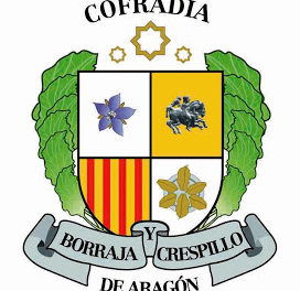 La Cofradía de la borraja y el Crespillo de Aragón en la Ofrenda de frutos (domingo, 13)