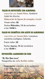 Jornadas en torno a los almendros (del 6 de noviembre a finales de diciembre)