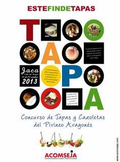 VI Concurso de tapas y cazoletas del pirineo aragones ( del 21 al 27)