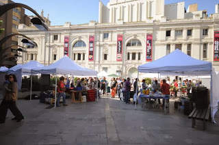 Visita guiada al Mercado agroecológico, dentro de ARAGÓN CON GUSTO (sábado, 9)