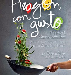 Festival gastronómico Aragón con gusto (del 30 de octubre al 10 de noviembre)