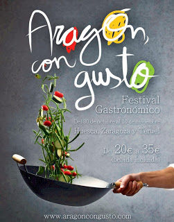 Festival gastronómico Aragón con gusto (del 30 de octubre al 10 de noviembre)