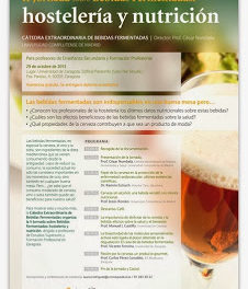 II Jornada sobre Bebidas Fermentadas: hostelería y nutrición (martes, 29)