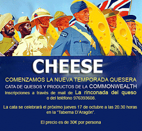 Cata en La Rinconada del queso (jueves, 17)