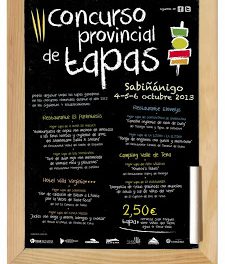 Concurso provincial de tapas de Huesca (del 4 al 6 de octubre)