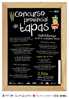 Concurso provincial de tapas de Huesca (del 4 al 6 de octubre)