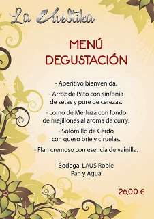 Menú degustación en La Vueltika (octubre)