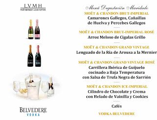 Cena cata maridada con Moët-Chandon (jueves, 7)