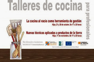 Curso de técnicas de cocina para hosteleros (lunes, 11 de noviembre)