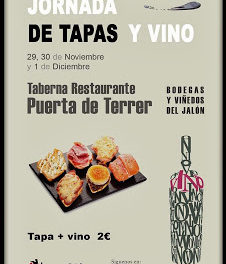 Jornadas de vino y tapas (del 29 de noviembre al 1 de diciembre)