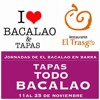 Jornadas de tapas de bacalao (del 11 al 25 de noviembre)