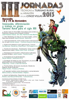 III Jornadas técnicas de turismo rural de Aragón en las Cinco Villas (días 18 y 19)