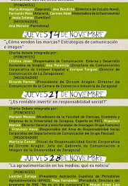 Jornadas Verde que te quiero verde (jueves de noviembre)