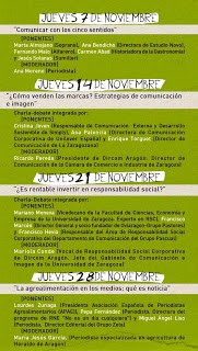 Jornadas Verde que te quiero verde (jueves de noviembre)