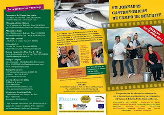 VII Jornadas gastronómicas del Campo de Belchite (del 23 de noviembre al 1 de diciembre)