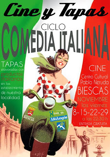 Cine y tapas (viernes de noviembre)