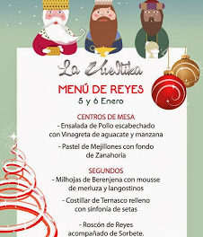 Menú de Reyes en La Vueltika (5 y 6 de enero)