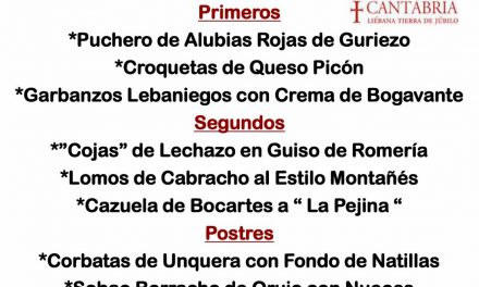 Semana de la cocina cántabra (del 3 al 8 de febrero)