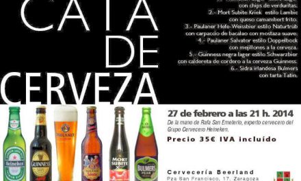 Cata de cervezas Heineken (jueves, 27)