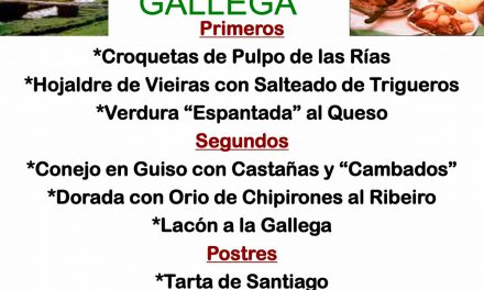 Semana de la cocina gallega (del 24 de febrero al 1 de marzo)