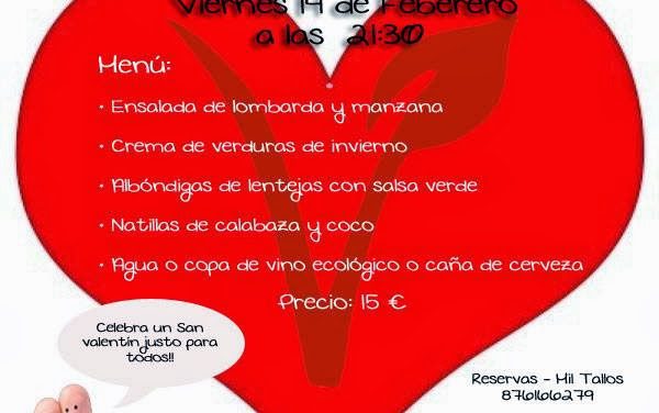 Cena benéfica a favor de Vegan Hope (viernes, 14)