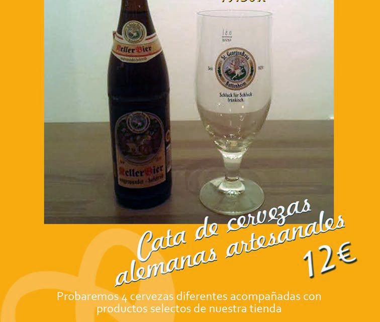 Cata de cerveza artesana (jueves, 27)