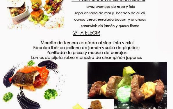 Menú semanal en el Desván (hasta el sábado, 22)