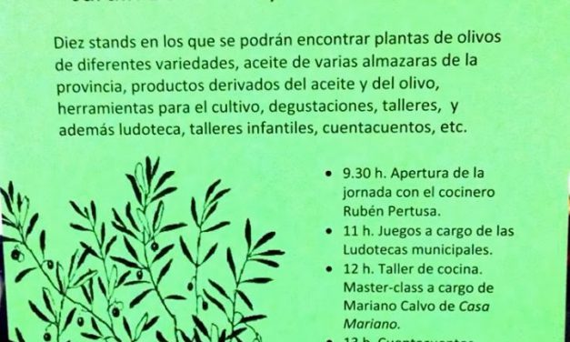 Feria del olivo y el aceite (sábado, 22)