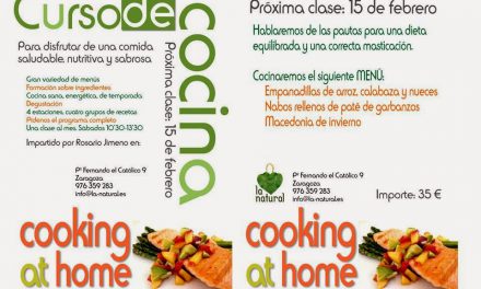 Curso de cocina (sábado,15)