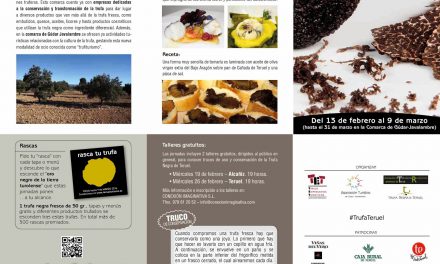 Jornadas gastronómicas de la trufa de Teruel (del 13 de febrero al 9 de marzo)