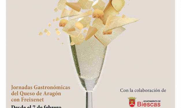 Jornadas gastronómicas del queso de Aragón con Freixenet (febrero)