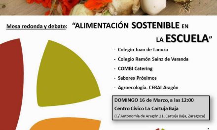 Mesa redonda sobre alimentación sostenible en la escuela (domingo, 16)