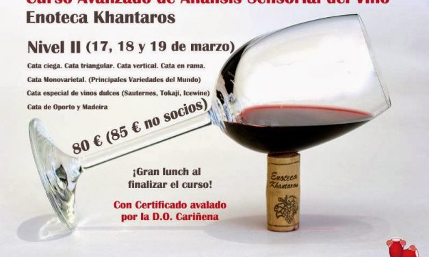 Curso avanzado de análisis sensorial del vino (del 17 al 19)
