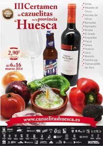 Certamen de cazuelitas de Huesca (del 6 al 16 de marzo)