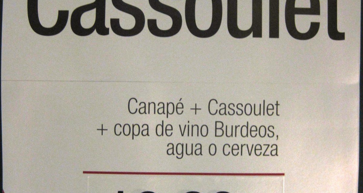 Cassoulet (los jueves)
