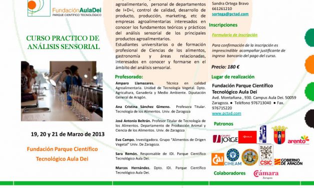 Curso análisis sensorial (del 19 al 21)