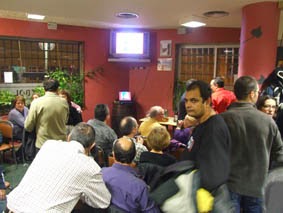 Cata de vino y papiroflexia en el bar El Fútbol (miércoles, 30)