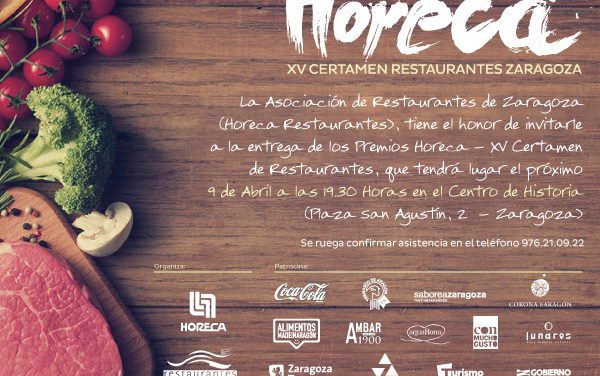 Entrega de los premios Horeca (miércoles, 9)