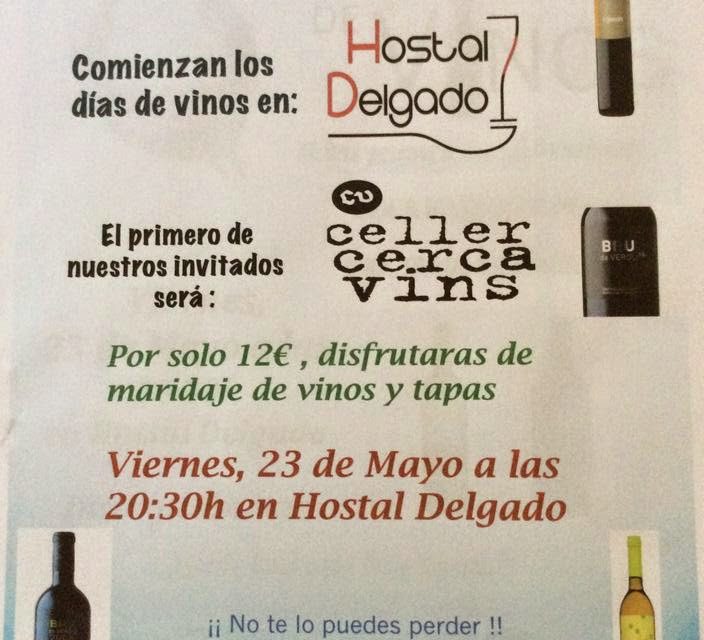 Días de vino en Hostal Delgado (viernes 23)