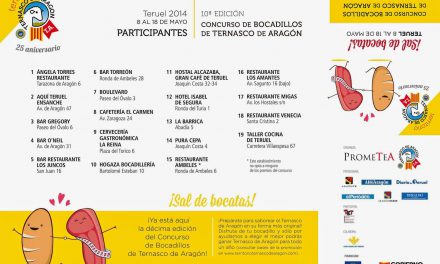 Concurso de bocadillos de Ternasco de Aragón en Teruel (del 8 al 18 de mayo)