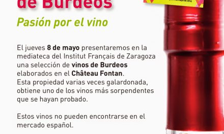 Cata de vinos de Burdeos (jueves, 8 de mayo)