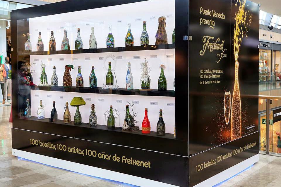 Exposición de cien botellas aragonesas de Freixenet, (hasta el 15 de mayo)
