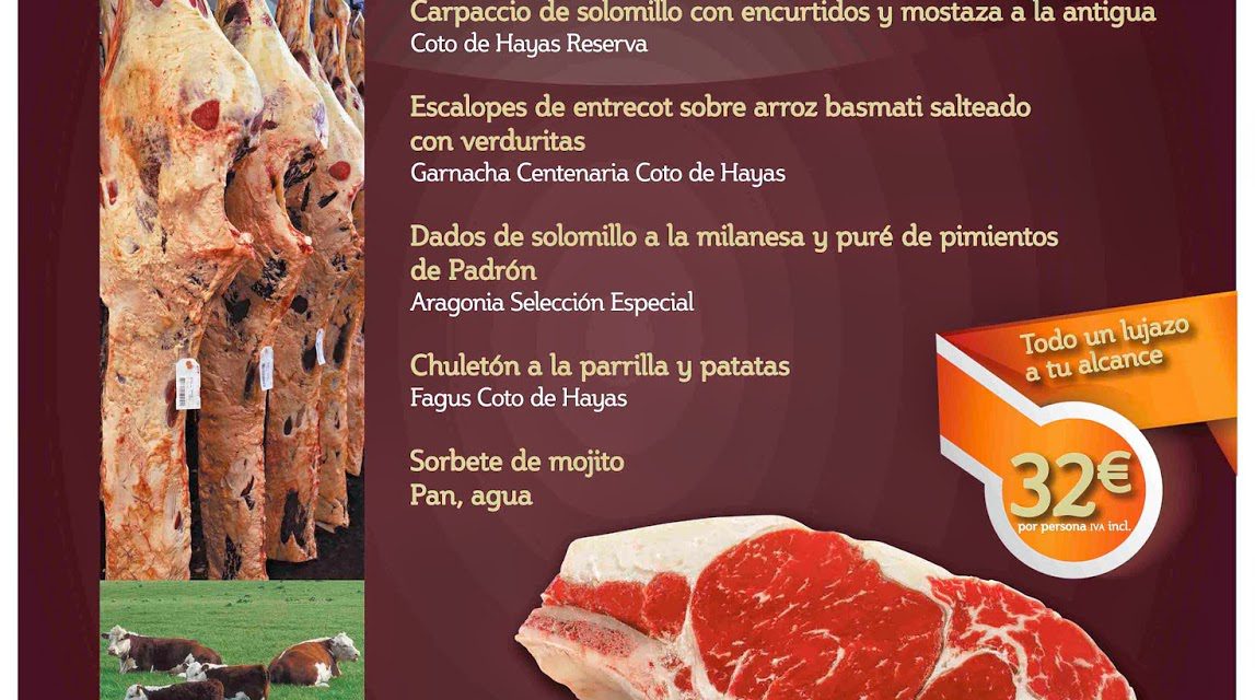 Date una Vueltika por la carne y la garnacha (jueves, 15)