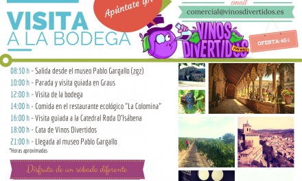 Excursión Vinos divertidos (sábado 31)